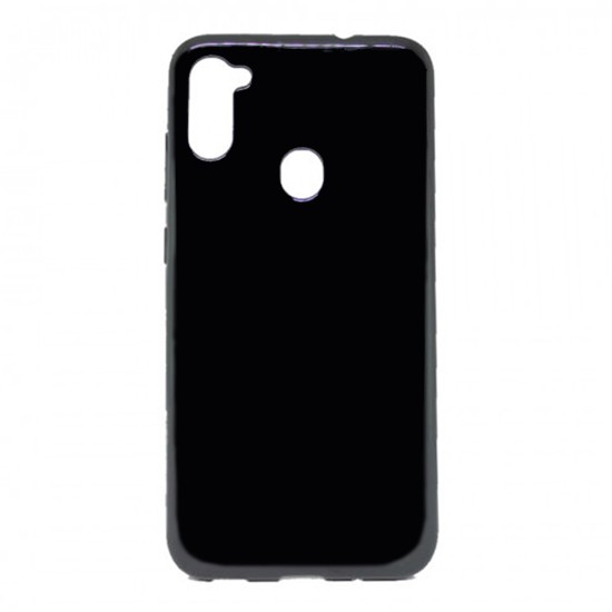 Capa de Silicone Macio para Samsung Galaxy A11/M11 Preto